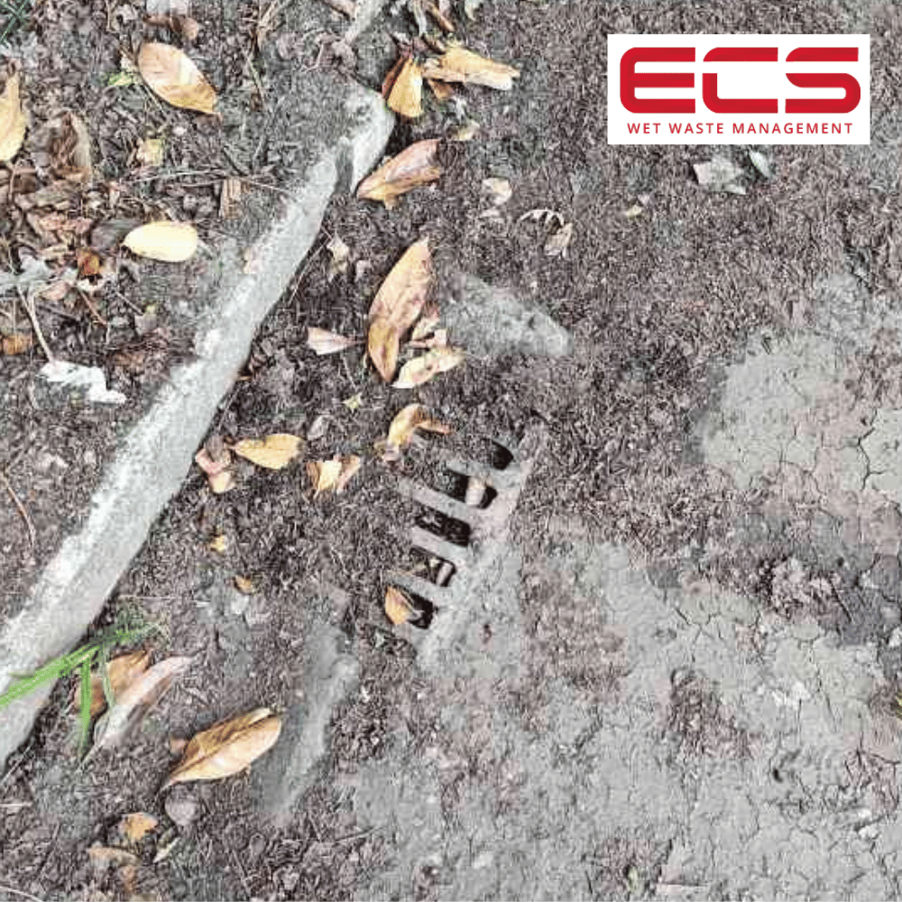 Blocked road gully - road gully clean and empty needed